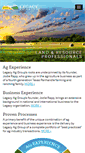 Mobile Screenshot of legacyaggroup.com